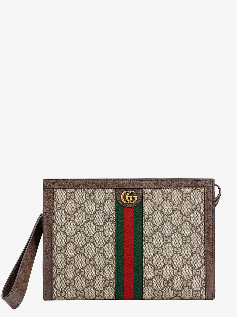 Gucci Bolso de mano Gucci Ophidia de tela GG beige - World Class Fashion