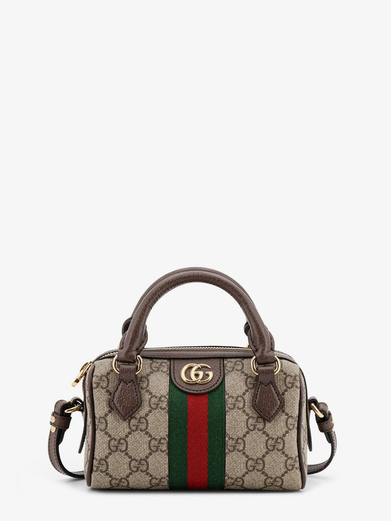 Gucci Gucci Ophidia Mini Bag GG Supreme Beige - World Class Fashion