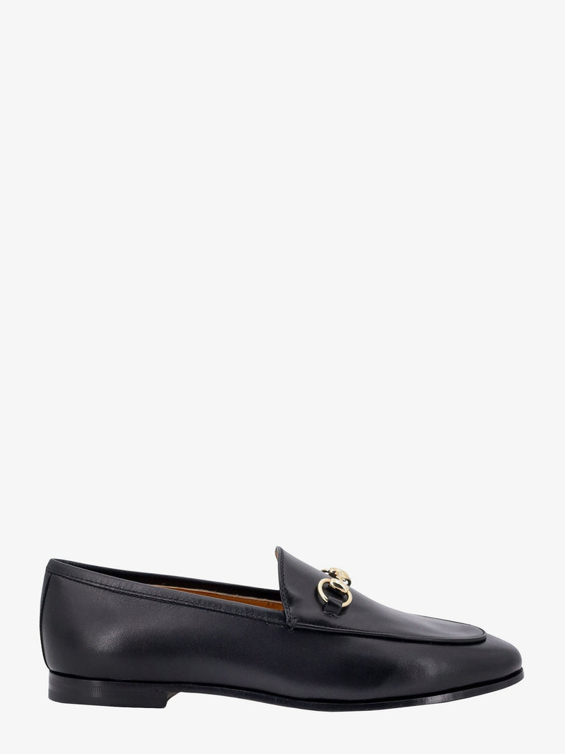 Gucci Gucci Leather Jordaan Loafers Black Women - World Class Fashion