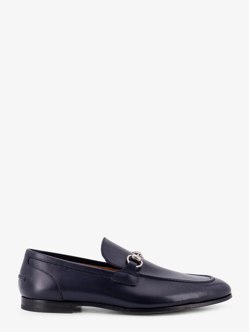 Gucci Mocasín Gucci de piel con Horsebit azul - World Class Fashion