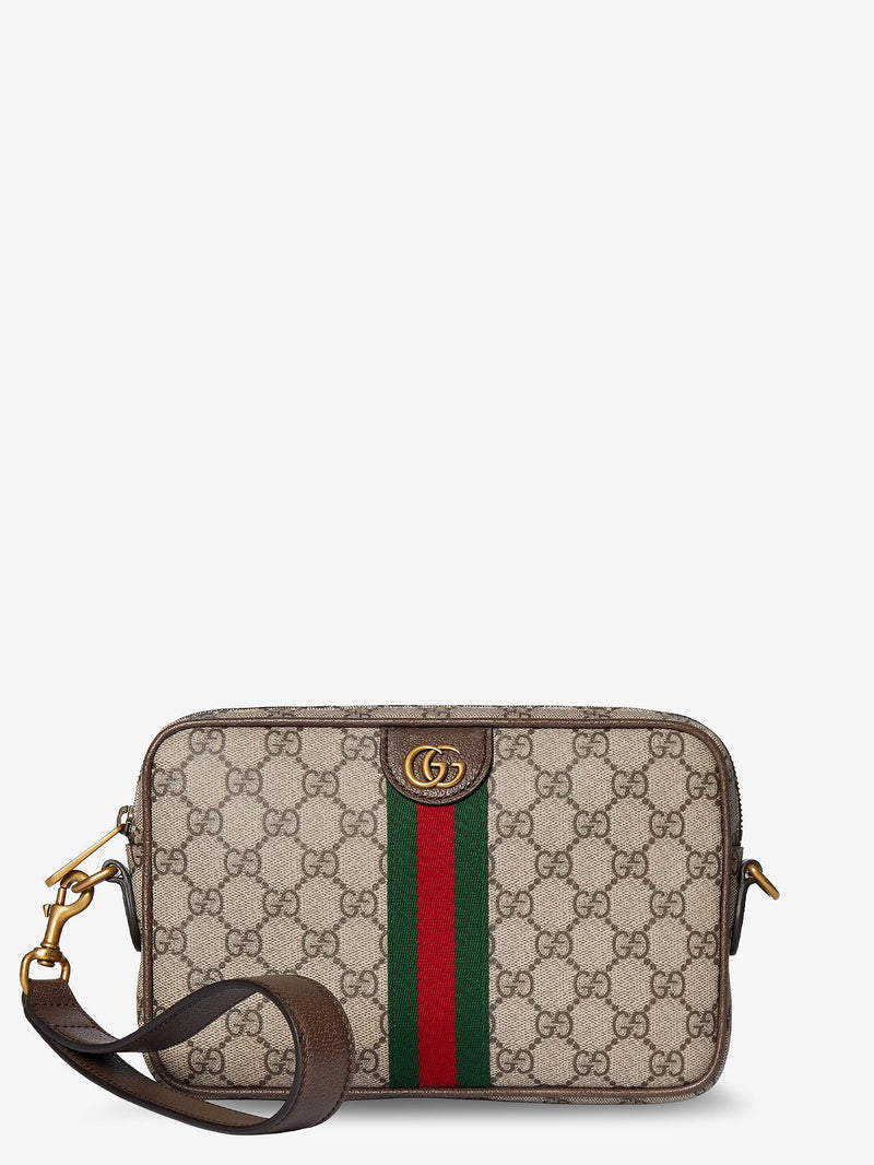 Gucci Gucci Ophidia GG Supreme Crossbody Bag Beige - World Class Fashion