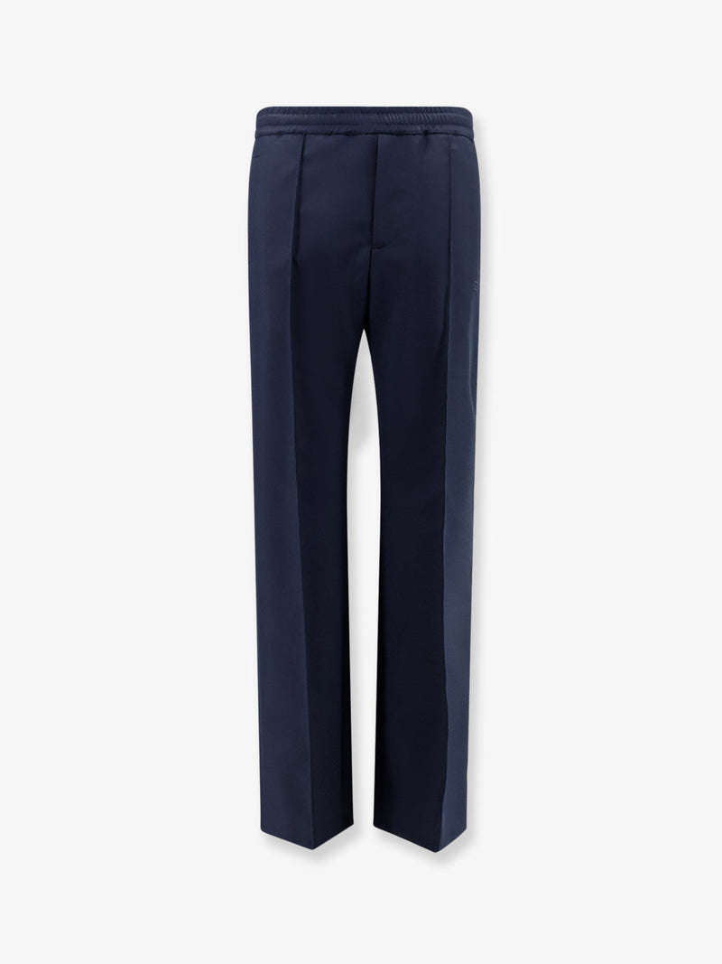Gucci Gucci Technical Panama Trousers Blue Men - World Class Fashion