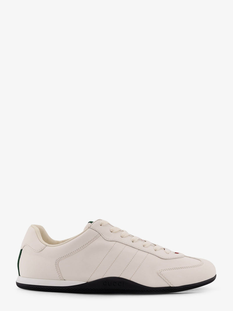 Gucci Gucci Shift Leather Sneakers White Men - World Class Fashion
