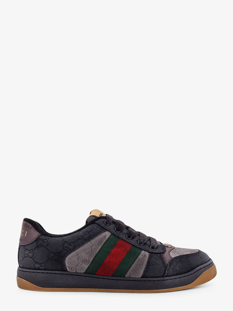 Gucci Gucci GG Bicolor Fabric Sneakers Black Men - World Class Fashion