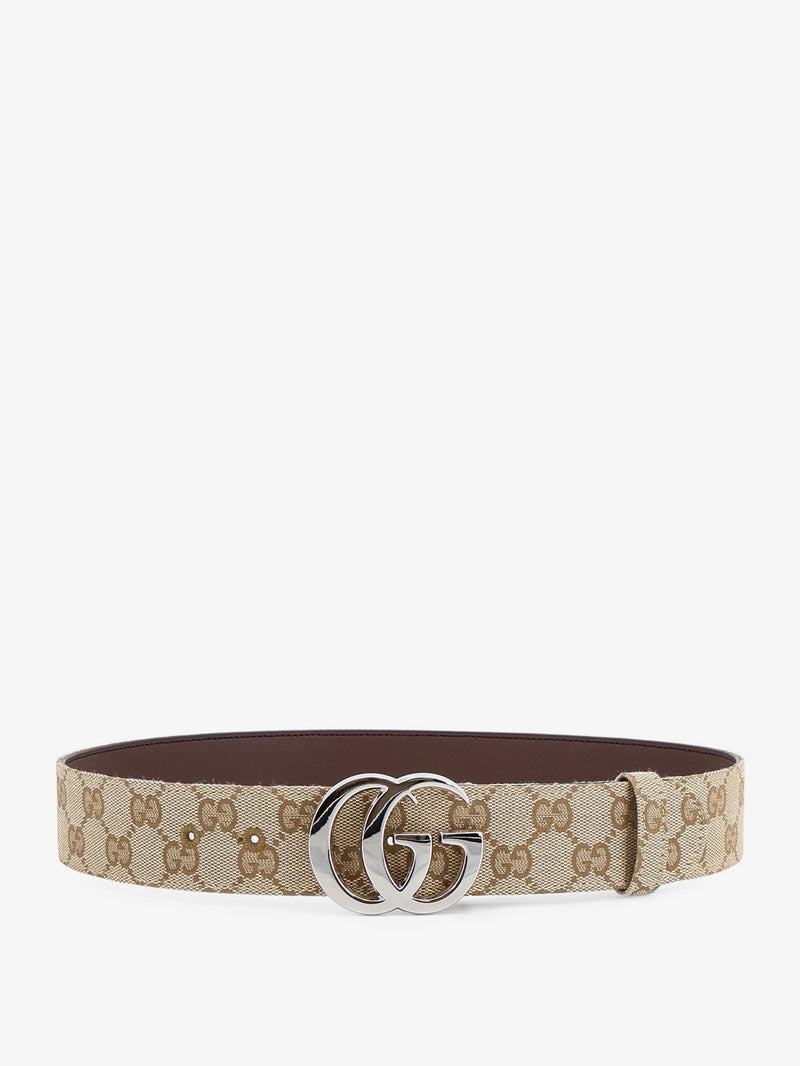 Gucci Gucci GG Fabric Belt Beige Men - World Class Fashion