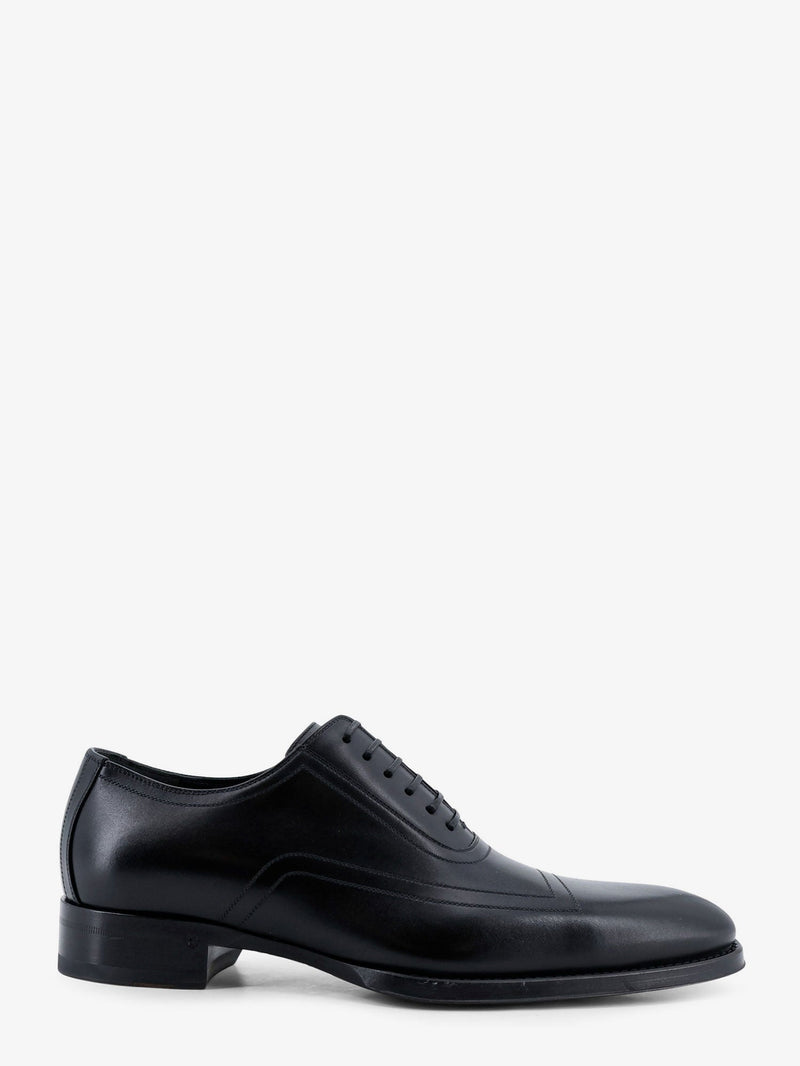 Gucci Gucci Leather Lace-Up Shoes Black Men - World Class Fashion
