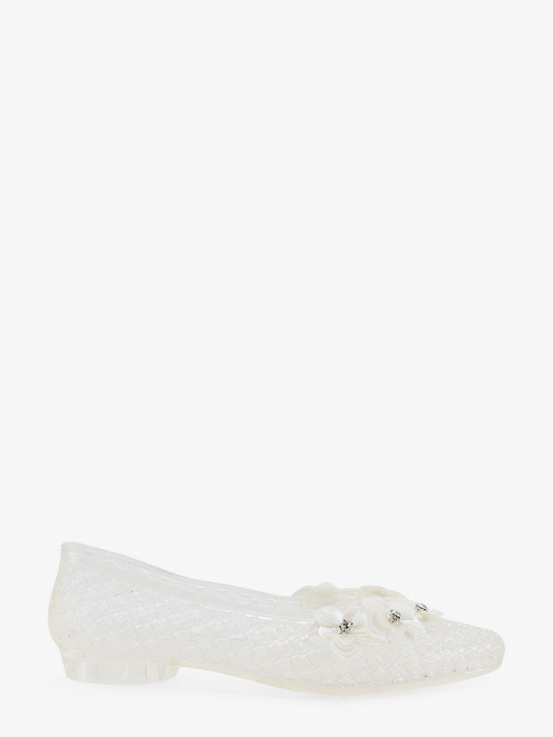 Heavenly Jelly Bailarinas de PVC Heavenly Jelly Blancas para Mujer - World Class Fashion