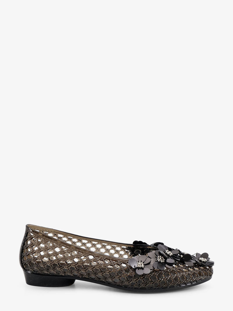 Heavenly Jelly Bailarinas Heavenly Jelly Nova de PVC Negras para Mujer - World Class Fashion