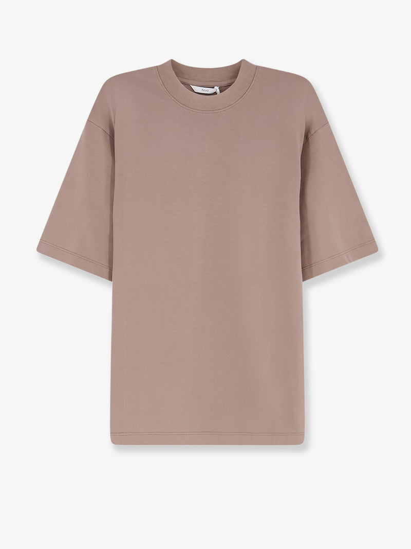 Hevo Camiseta de algodón Hevo Mulino color beige - World Class Fashion