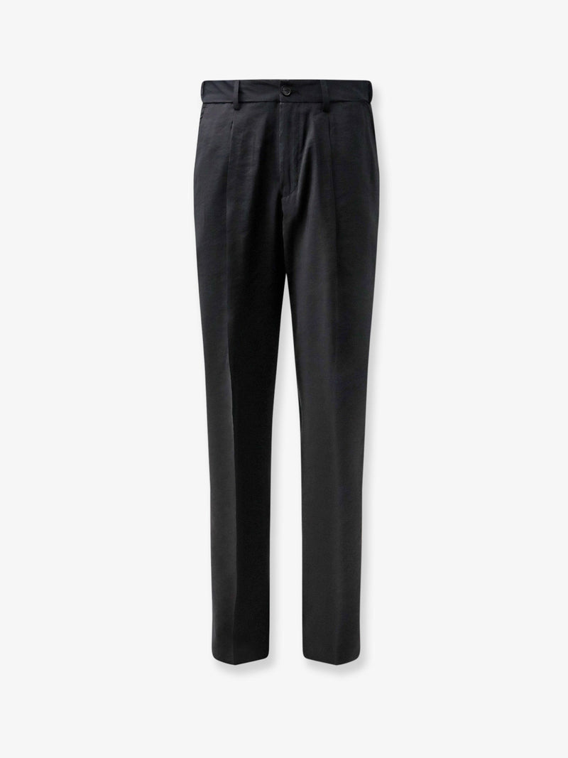 Hevo Hevo Torre Canne Modal Blend Trousers Black - World Class Fashion