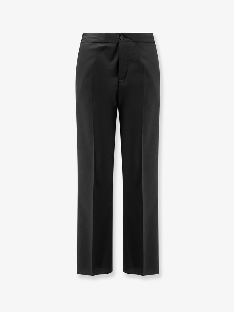 Hevo Hevo Torre Chianca Linen and Viscose Trousers Black - World Class Fashion