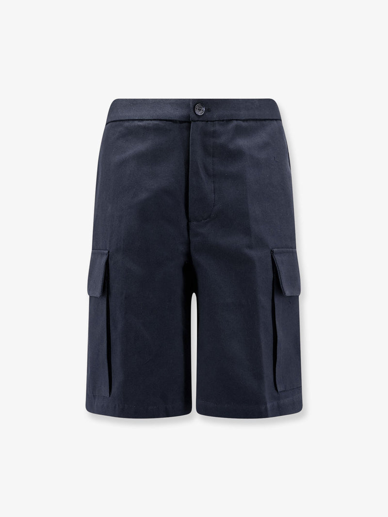 Hevo Hevo Cotton Bermuda Shorts Blue Men - World Class Fashion