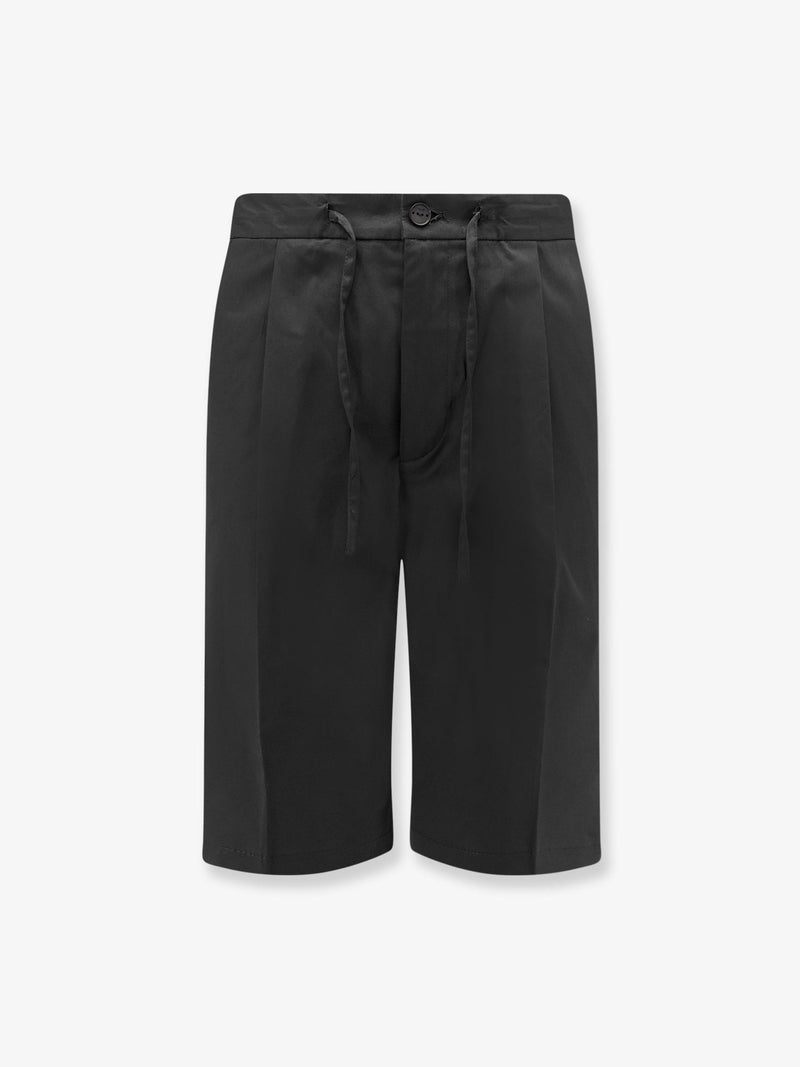 Hevo Hevo Torre Lapillo Cotton Shorts Black - World Class Fashion