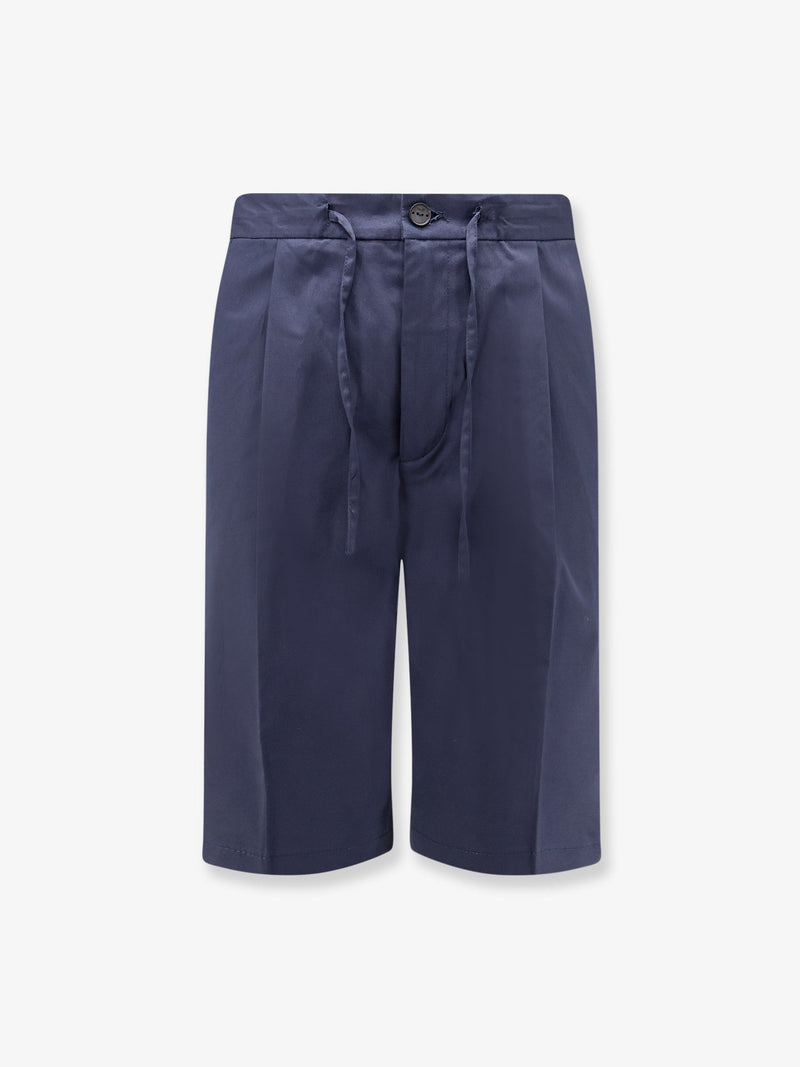 Hevo Hevo Torre Lapillo Cotton Shorts Blue - World Class Fashion