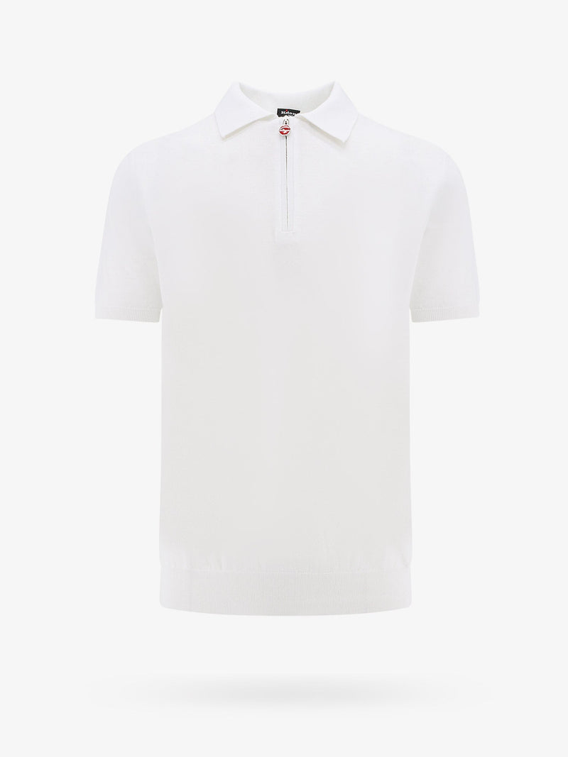 Kiton Ciro Paone Kiton Ciro Paone Cotton Polo Shirt White Men - World Class Fashion