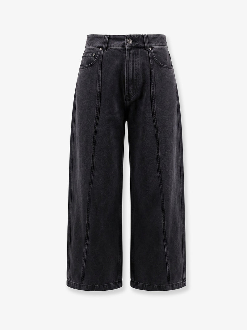 Lamrons Lamrons Balloon Fit Black Denim Jeans Women - World Class Fashion
