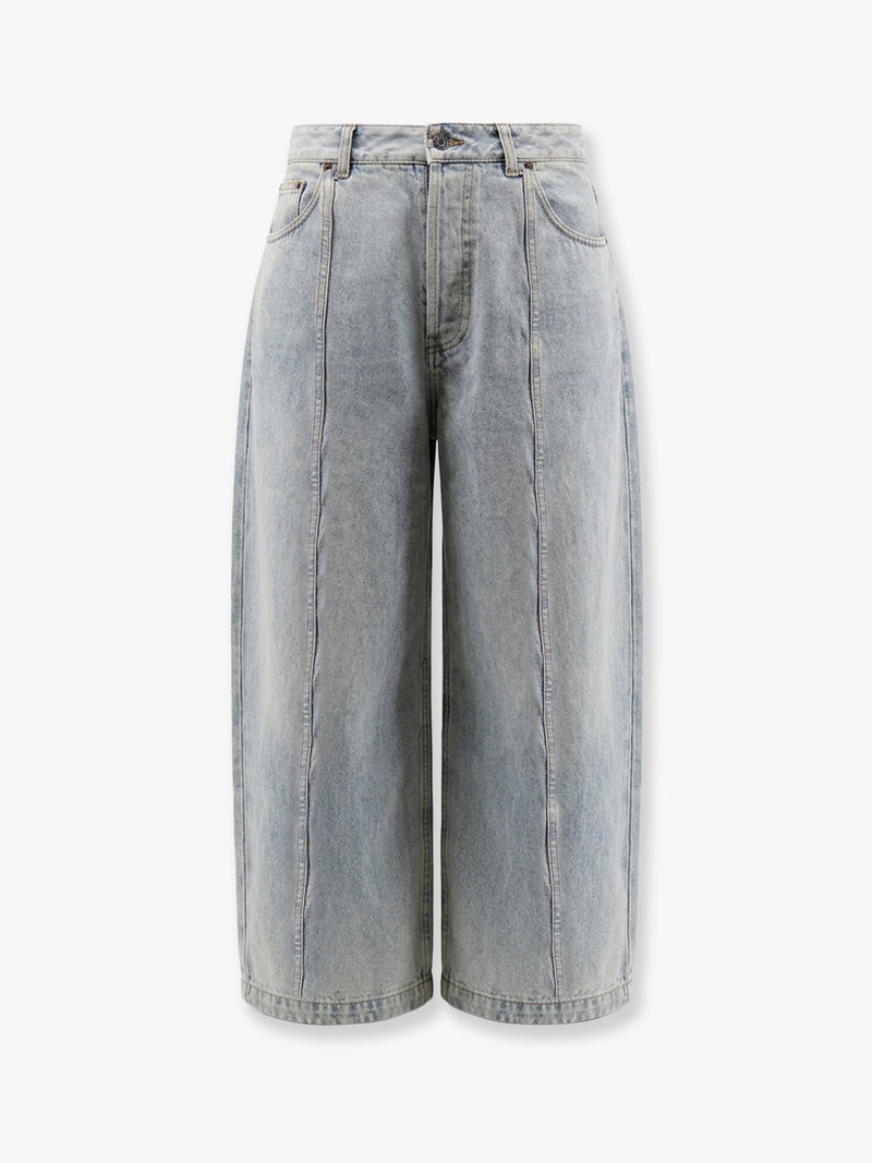 Lamrons Lamrons Balloon Fit Denim Jeans Blue Women - World Class Fashion