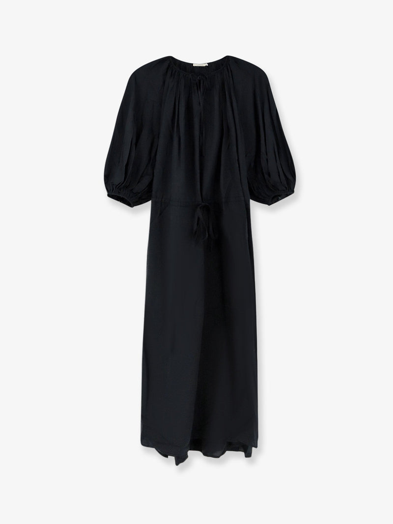 Lamrons Lamrons Modal and Silk Blend Dress Charcoal - World Class Fashion