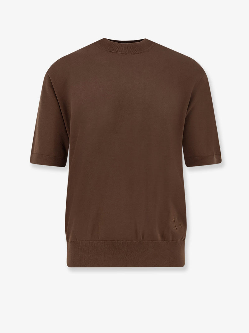 Laneus Jersey de algodón Laneus marrón para hombre - World Class Fashion