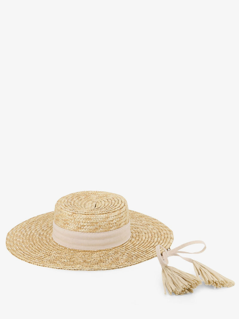 Lavi Lavi Messico Raffia Hat Beige Women - World Class Fashion