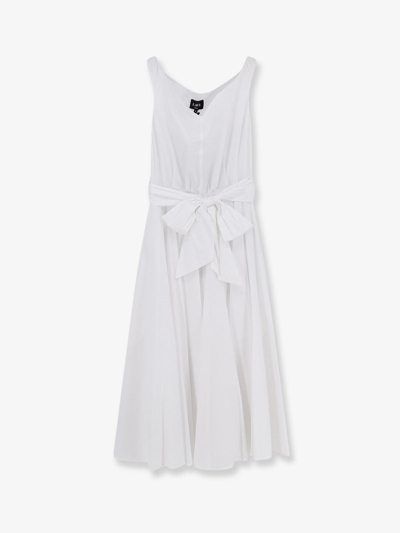 Lavi Vestido de algodón Lavi Mambo blanco - World Class Fashion