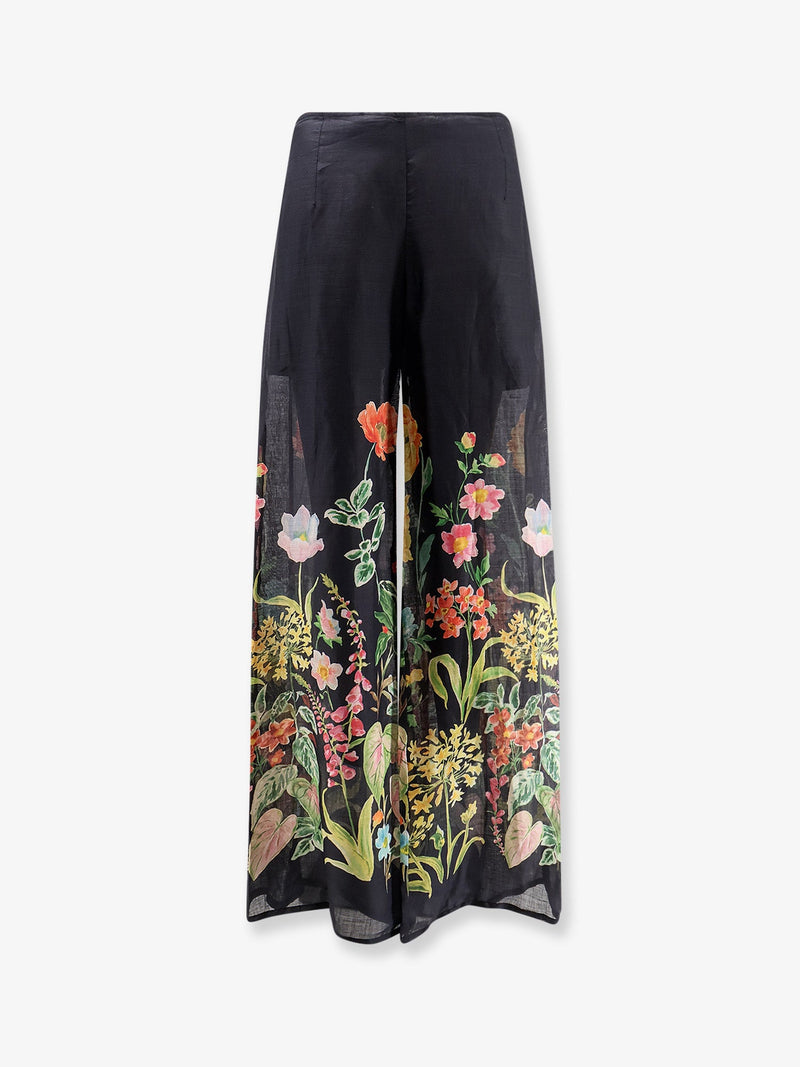 Lavi Lavi Frangipane Ramié Pantalones Negros para Mujer - World Class Fashion
