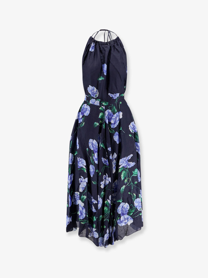 Lavi Vestido Lavi Plumeria Ramie Azul - World Class Fashion