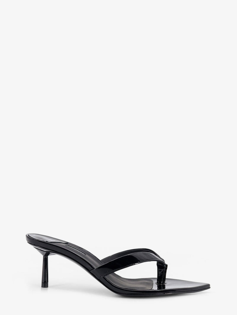 Le Silla Le Silla Gisele Patent Leather Sandals Black - World Class Fashion