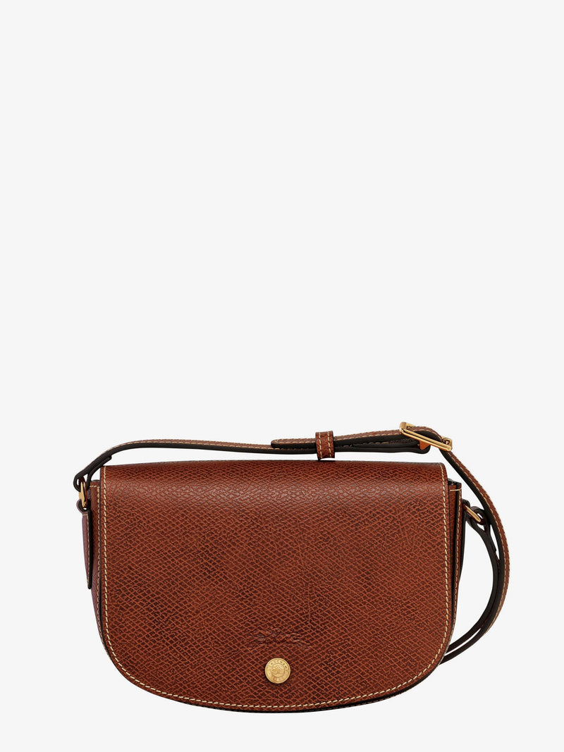 Longchamp Paris Longchamp Paris Leather Crossbody Bag Brown - World Class Fashion