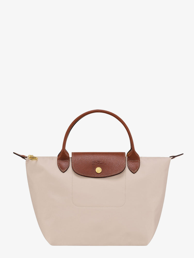 Longchamp Paris Longchamp Paris Le Pliage S Nylon Handbag Beige - World Class Fashion