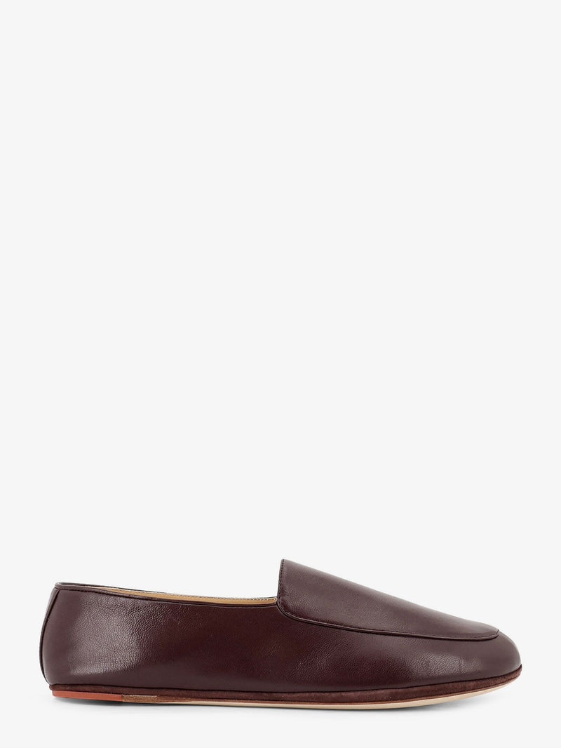 Loro Piana Loro Piana Anton Walk Leather Loafers Brown - World Class Fashion