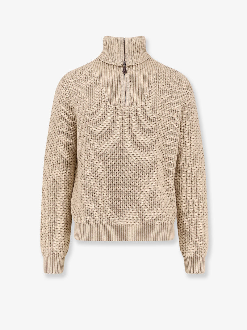 Loro Piana Jersey Loro Piana de lino, lana, cachemira y seda, color beige - World Class Fashion