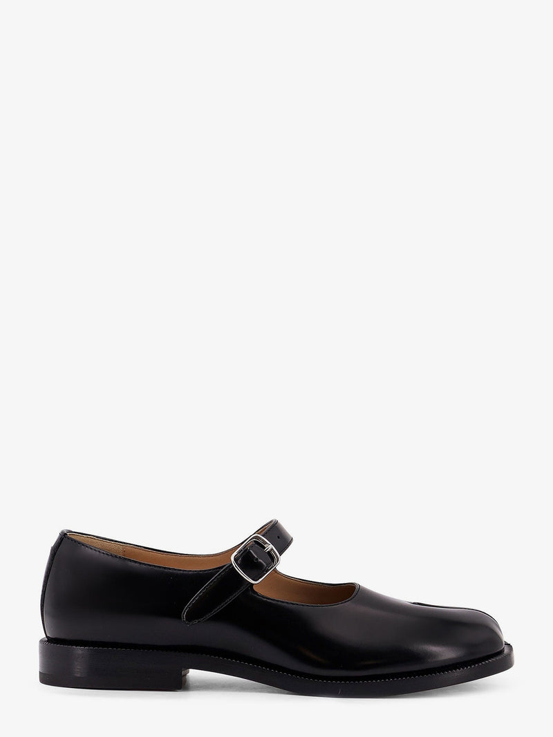Maison Margiela Maison Margiela Tabi Leather Ballerinas Black - World Class Fashion