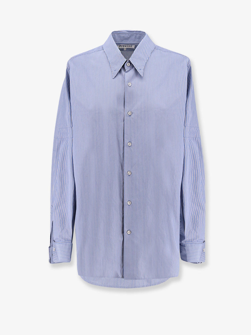 Maison Margiela Maison Margiela Striped Cotton Shirt Blue Women - World Class Fashion