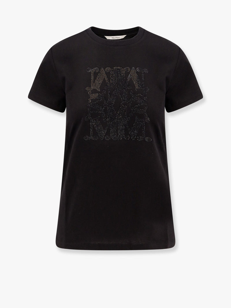 Max Mara Max Mara Giovane Cotton T-Shirt Black - World Class Fashion