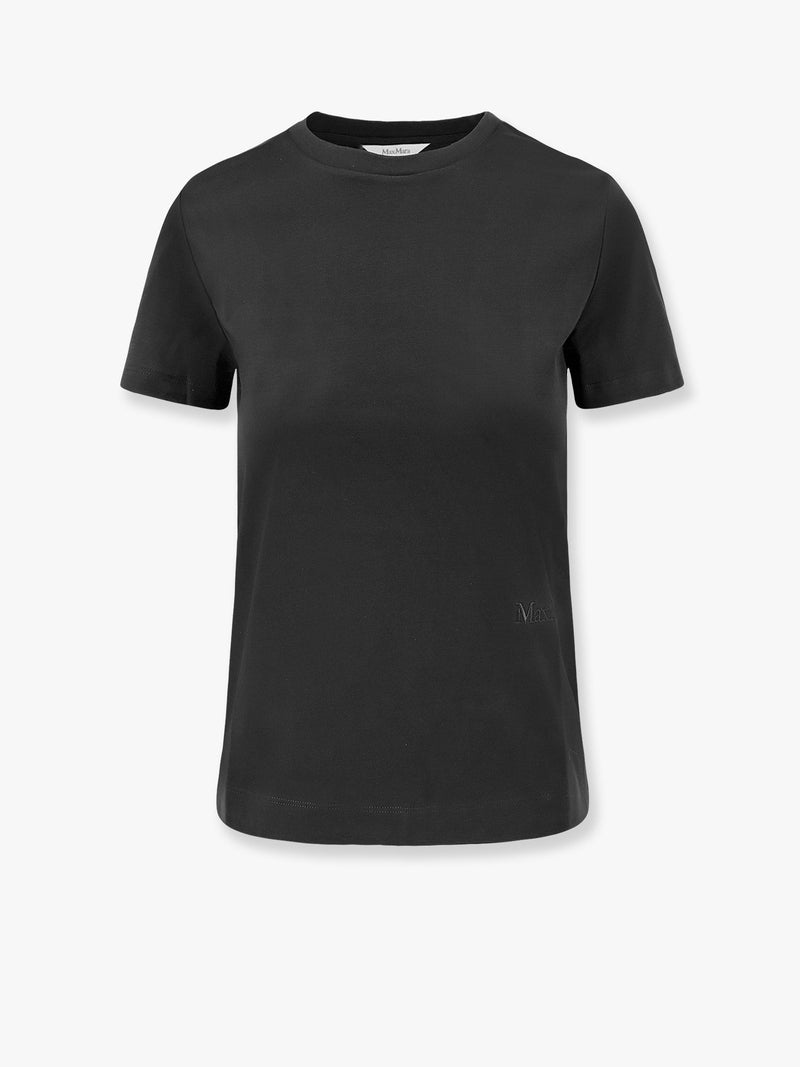 Max Mara Max Mara Nerina Cotton T-Shirt Black - World Class Fashion