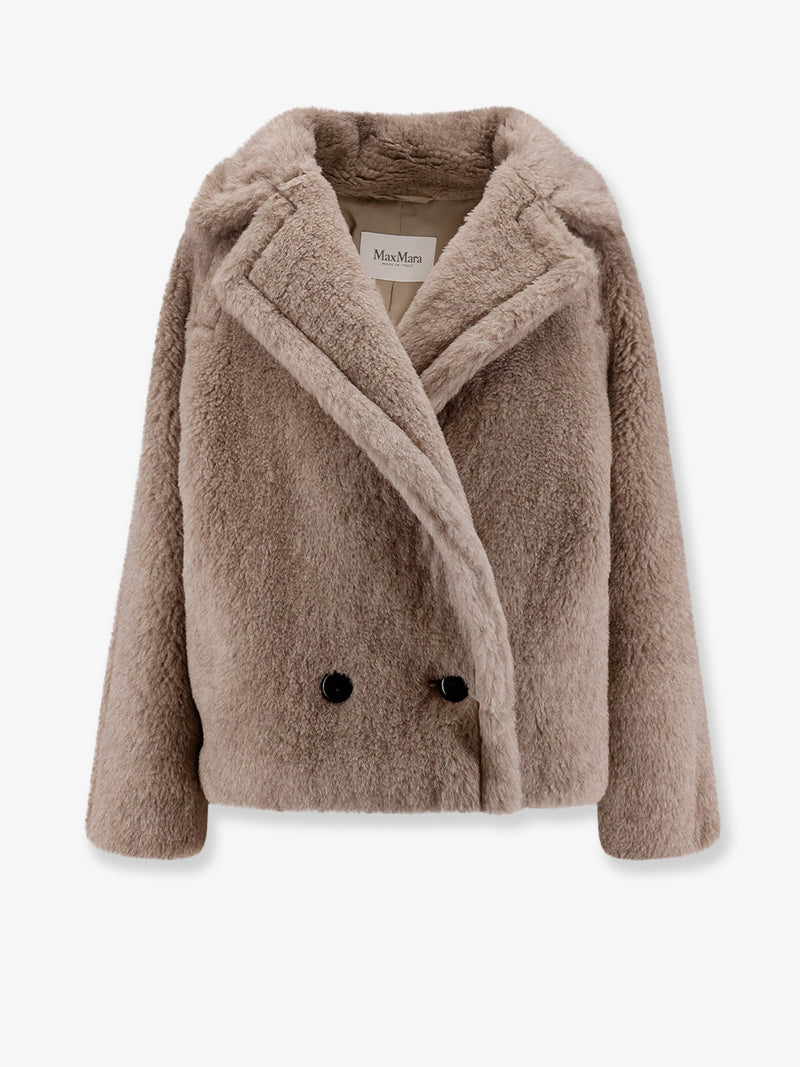Max Mara Max Mara Mxmcambusa Alpaca And Cashmere Fur Jacket - World Class Fashion