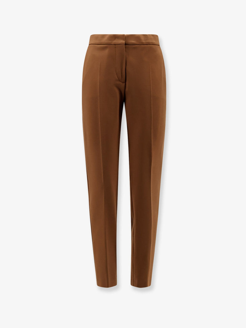 Max Mara Max Mara Pegno Trousers Brown Women - World Class Fashion