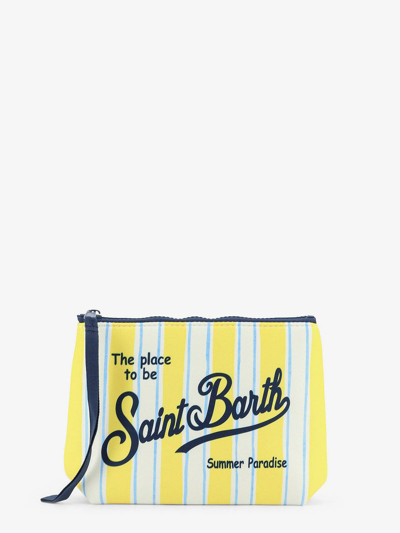 MC2 Saint Barth MC2 Saint Barth Aline Scuba Clutch Amarillo - World Class Fashion
