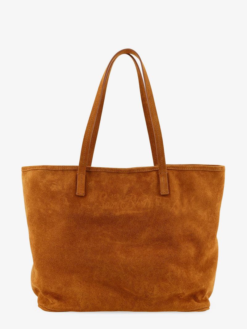 MC2 Saint Barth MC2 Saint Barth City Suede Shoulder Bag Brown - World Class Fashion