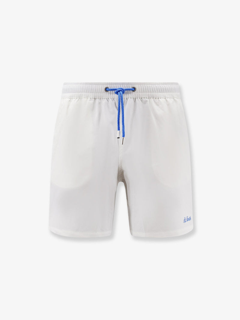 MC2 Saint Barth MC2 Saint Barth Recycled Nylon Swim Boxer White - World Class Fashion
