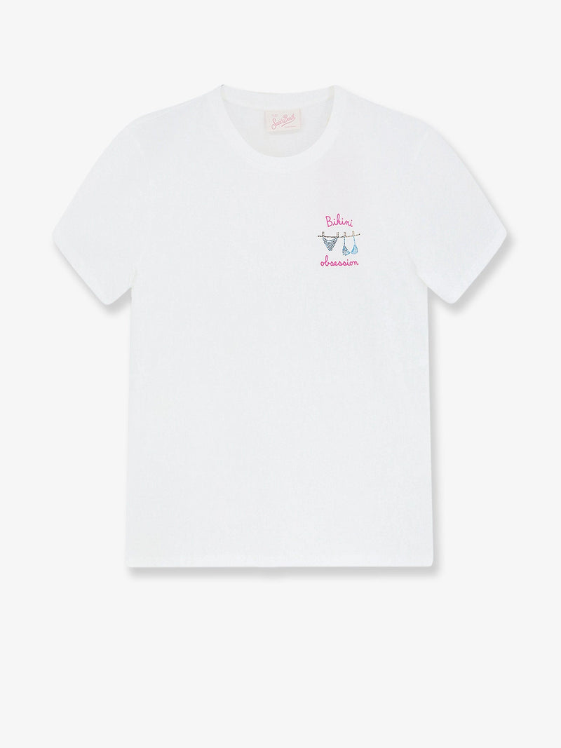 MC2 Saint Barth MC2 Saint Barth Emilie Cotton T-Shirt White - World Class Fashion