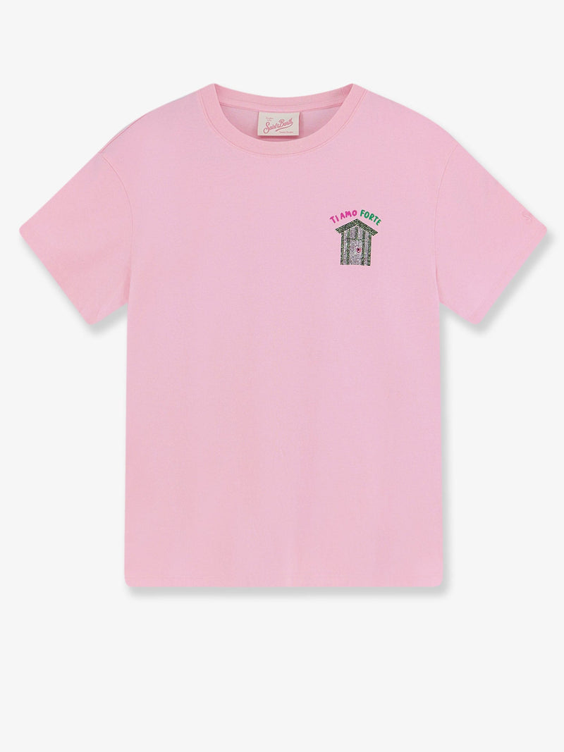 MC2 Saint Barth MC2 Saint Barth Cotton T-Shirt Pink Women - World Class Fashion