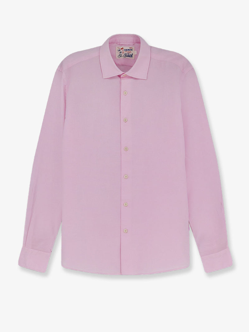 MC2 Saint Barth MC2 Saint Barth Cotton Shirt Pink Men - World Class Fashion