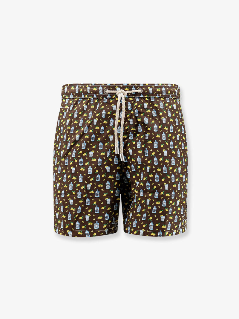 MC2 Saint Barth Bañador de Nailon Marrón para Hombre MC2 Saint Barth - World Class Fashion