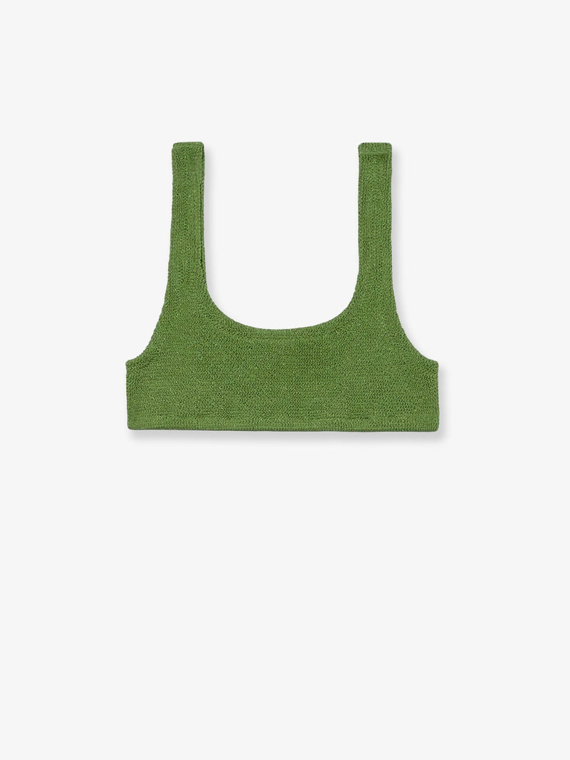 MC2 Saint Barth MC2 Saint Barth Naima Bikini Top Green - World Class Fashion