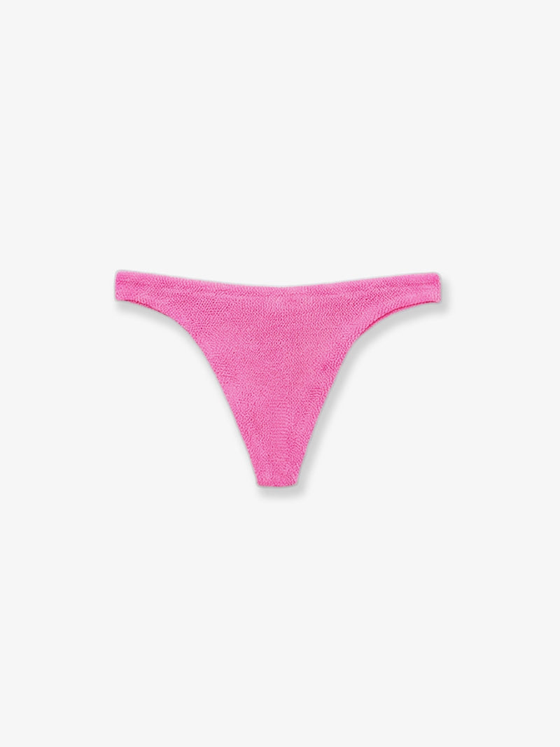 MC2 Saint Barth MC2 Saint Barth Stretch Nylon Bikini Bottom Pink - World Class Fashion