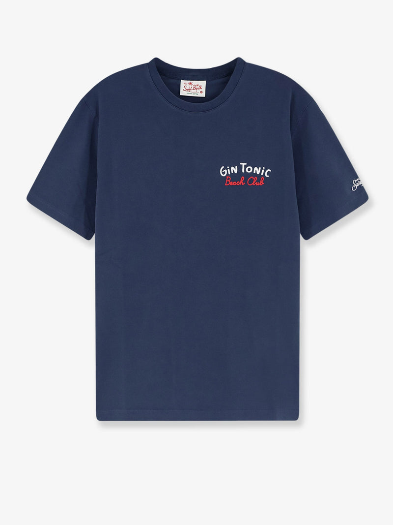 MC2 Saint Barth MC2 Saint Barth Portland Cotton T-Shirt Blue - World Class Fashion