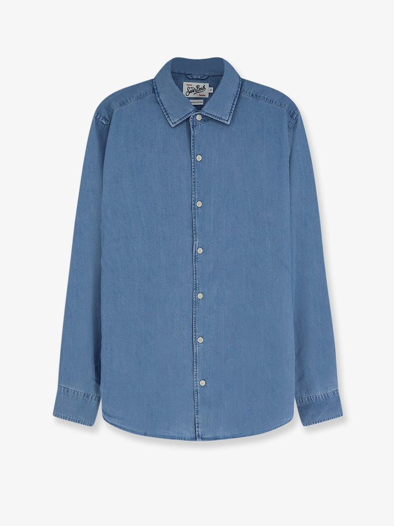 MC2 Saint Barth MC2 Saint Barth Raphael Denim Shirt Blue - World Class Fashion