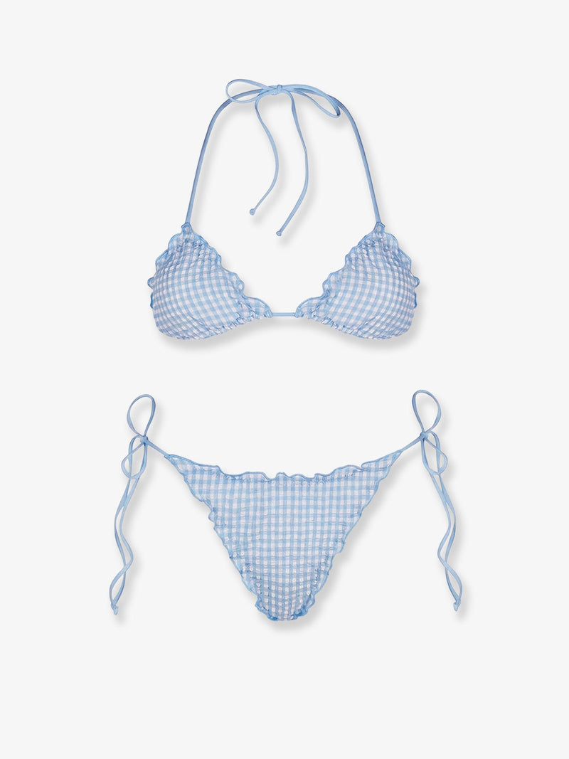 MC2 Saint Barth MC2 Saint Barth Sagitami Nylon Bikini Blue Women - World Class Fashion